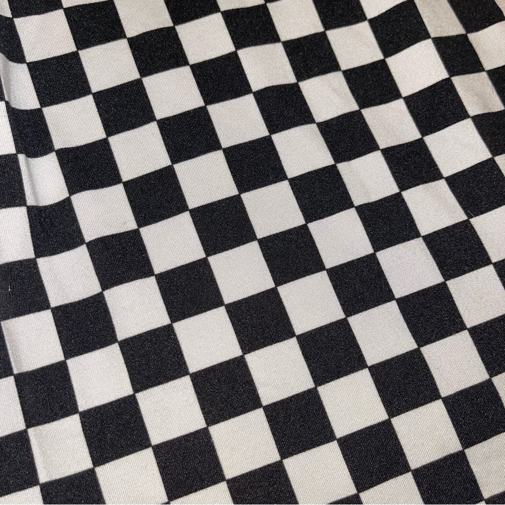 TeenBell Red and Black Checkered Crop top - Picture 4 of 4